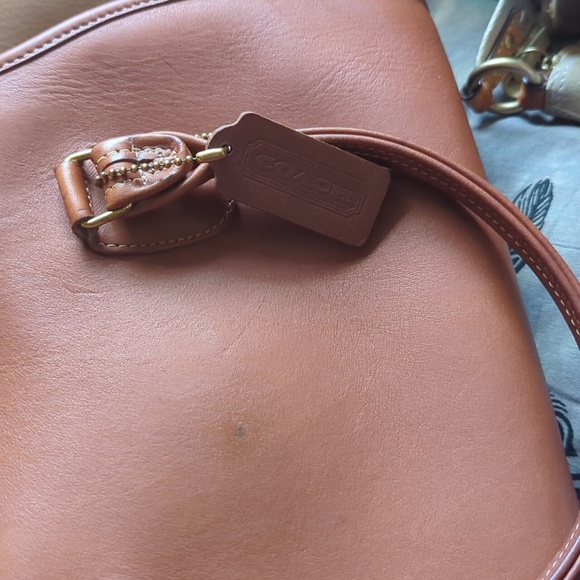 Coach Tan Leather Satchel - Picture 2 of 9